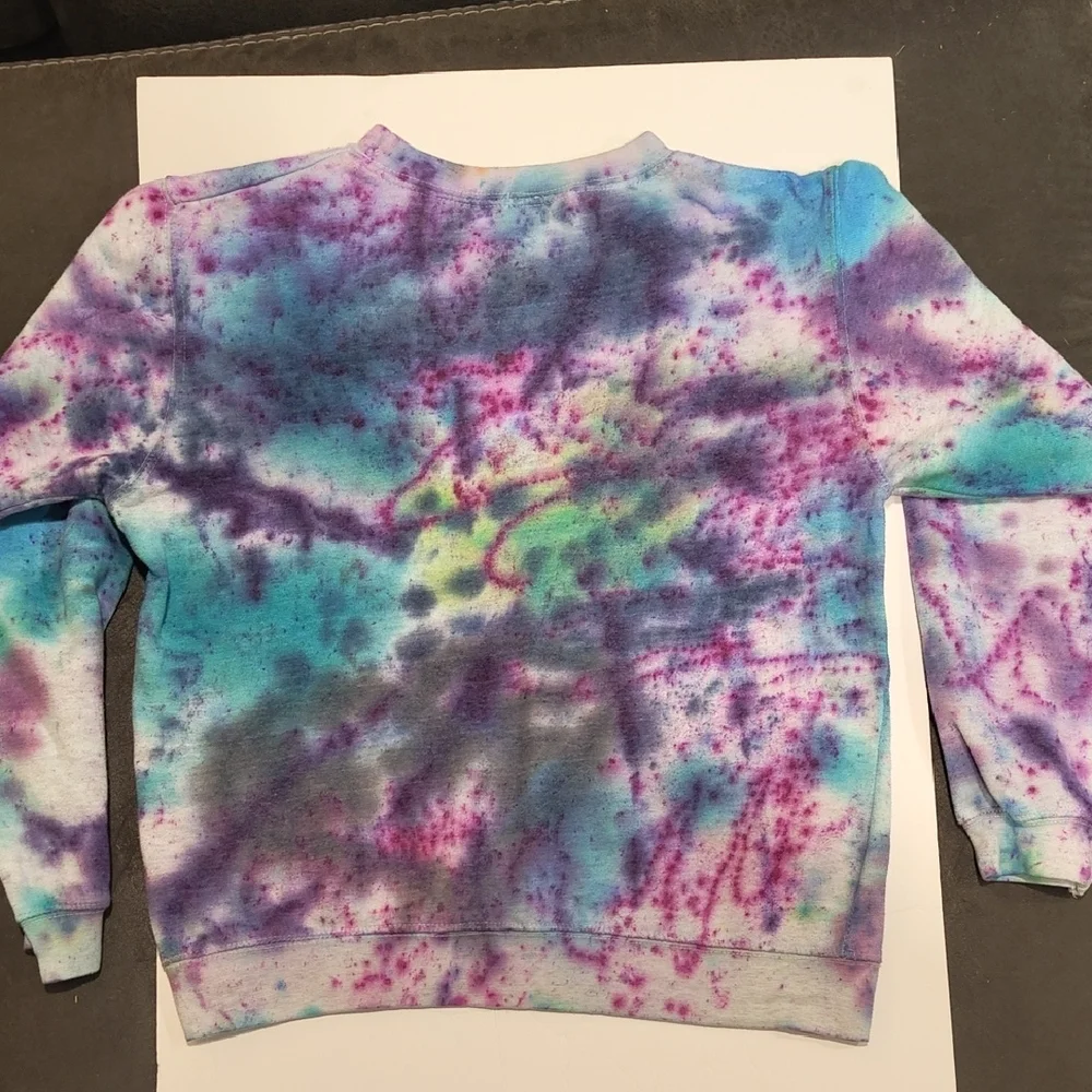 Women's Bob Barker Collection Tie Dye Sweatshirt Small - Picture 3 of 6